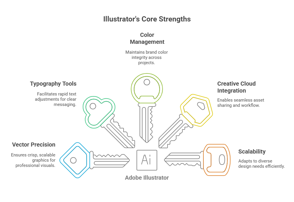illustrator core strengths