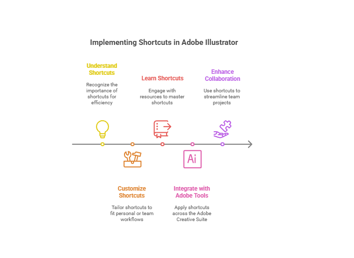 implementing shortcuts in adobe illustrator